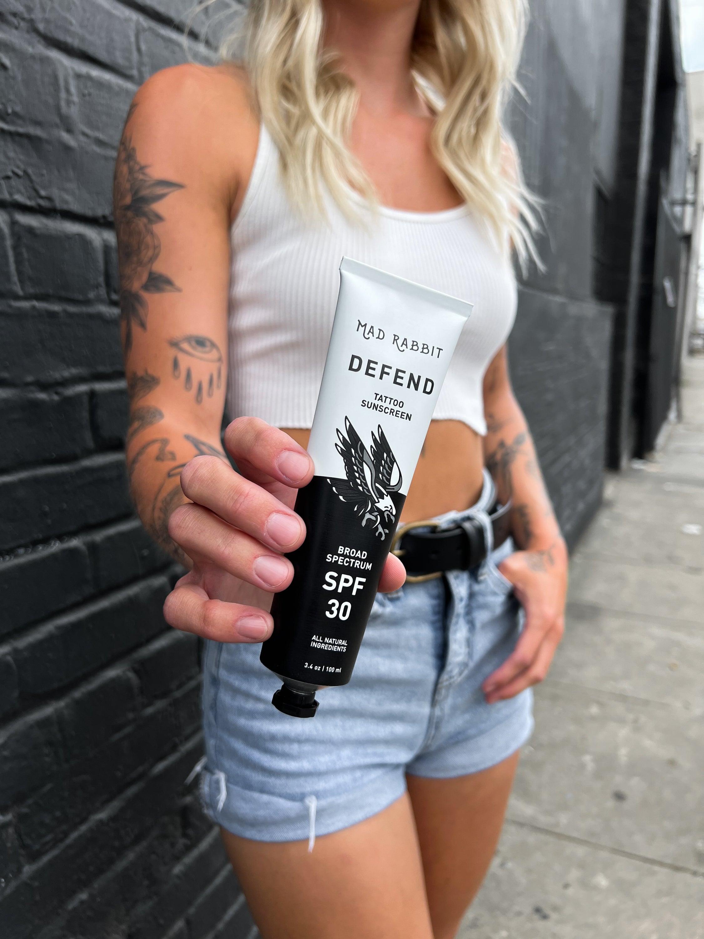 Sorry Mom Malta - Sorry Mom Tattoo Sunscreen 🌞 The Sun Fades your Tattoos!  Keep UV rays away from from your ink! Sorry Mom Tattoo Sunscreen is rich in  Beta-Carotene and vitamin