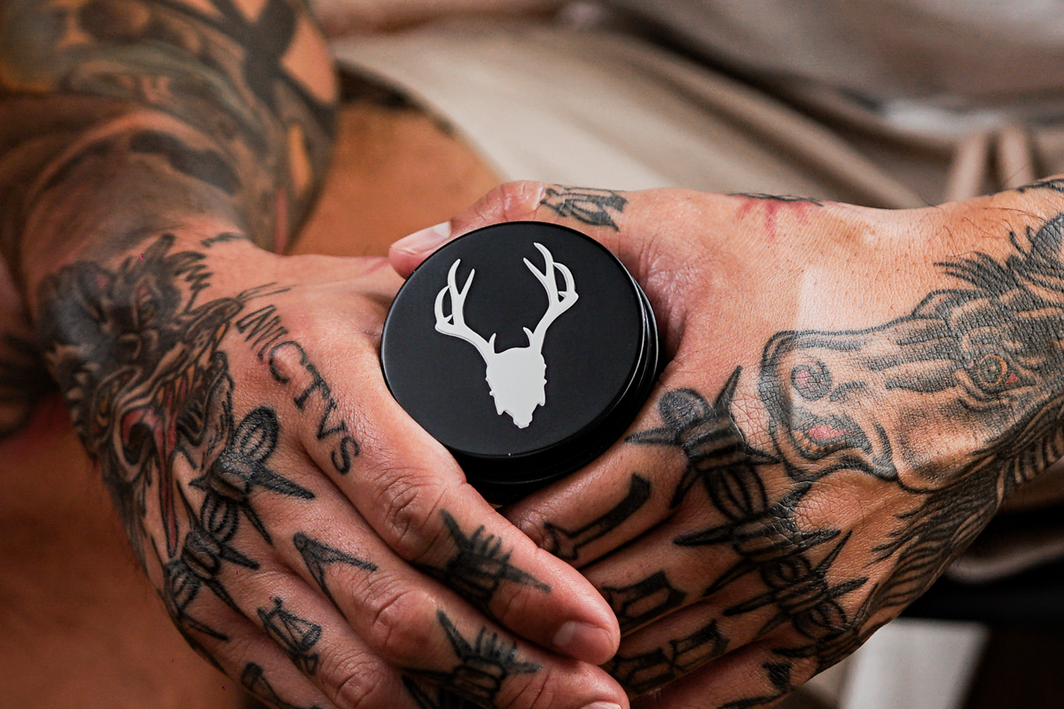 Pure Beewax, Herbal Salve Stick. BEST Tattoo Sealer and Soother,moisturize  and Protect Skin. 