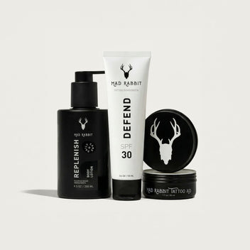 Lotion, SPF 30 & Tattoo Balm - Mad Rabbit Tattoo