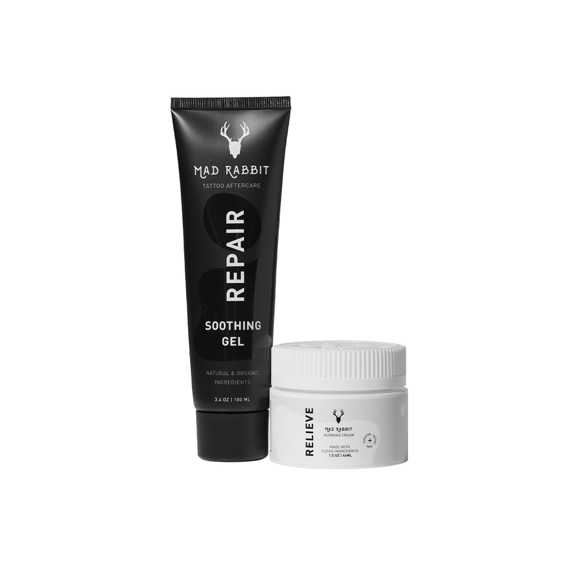 New Tattoo Set Numbing Cream & Soothing Gel Mad Rabbit Tattoo
