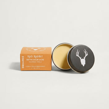 Tangerine Vanilla Tattoo Balm Salve - Mad Rabbit Tattoo