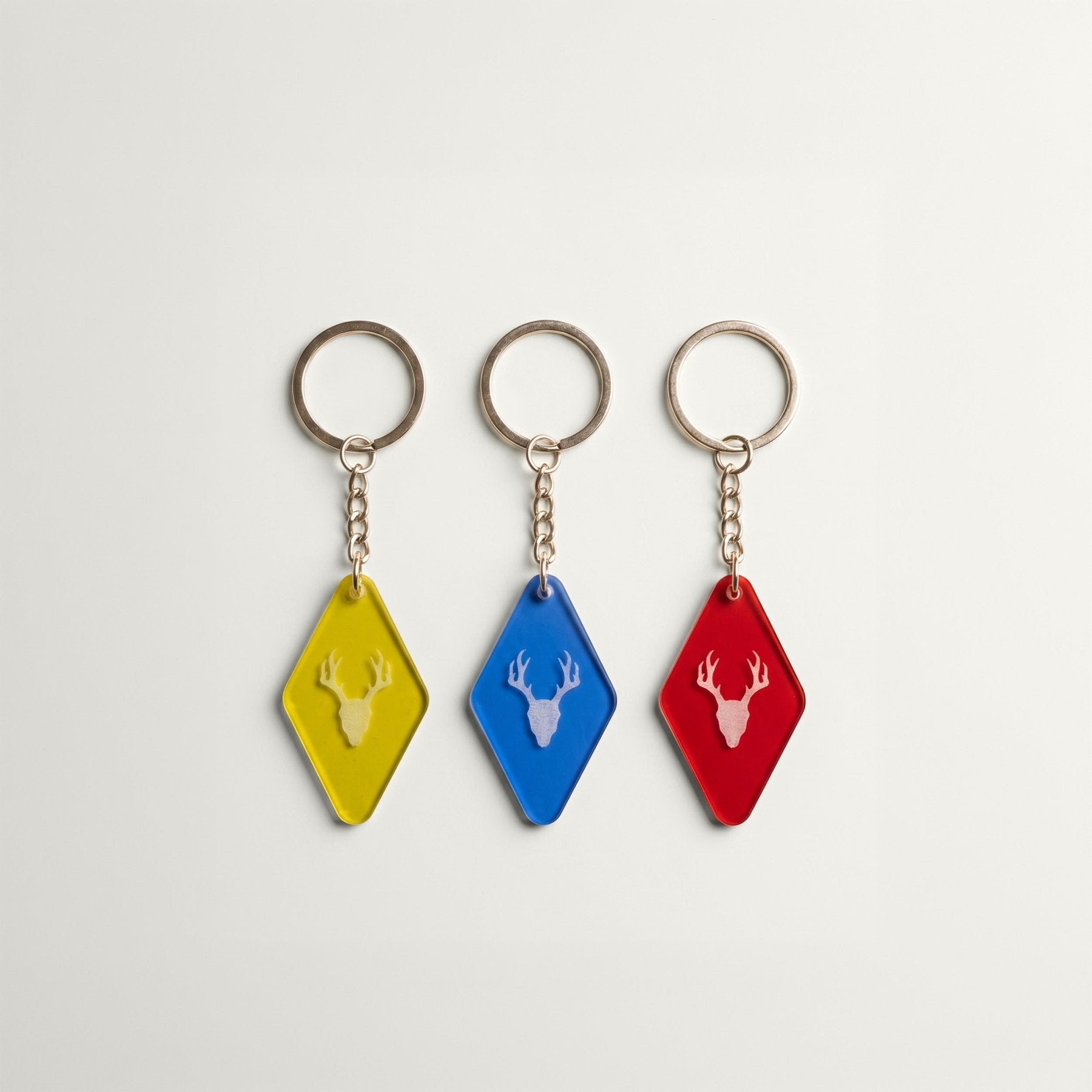 Mad Rabbit Keychain (Assorted Mix, Red, Blue, Yellow) - Mad Rabbit Tattoo