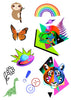 Hope vs. Cancer Temporary Tattoo Sheet