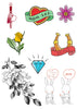 Hope vs. Cancer Temporary Tattoo Sheet