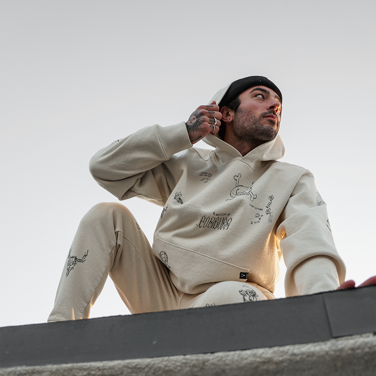Mad Rabbit Tattoo x VCMTTT Capsule Collection Hoodie